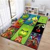 Covor Crăciun Grinch Covor Decorativ de Birou Pentru Sufragerie Dormitor Preș de Ușă Covor de Podea Covor pentru Zona Scaunului de Calculator cadou perfect de sărbători
