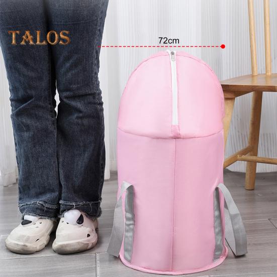 Sammenleggbar fotbadebøtte med bærbart håndtak Vanntett reisecamping utendørs fotspa isolert badekar Vask