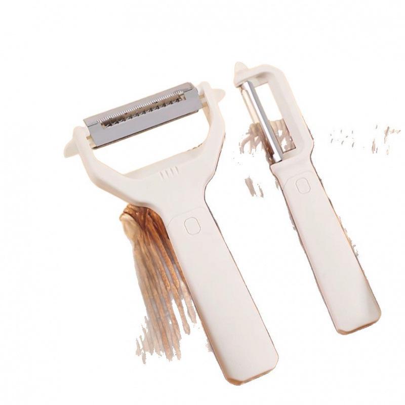 2-in-1 Multi-Purpose Peeler and Grater Knife for Fruits and Vegetables