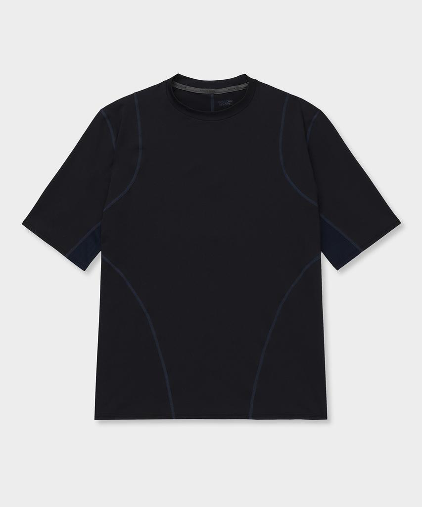EOSSEOMLIJEUN Line Mid Sleeve Men'S Black