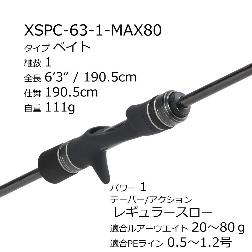 Abu Garcia Salty Stage Prototype Slow Jigging (SaltyStage ProtoType) XSPC-63-1-MAX80