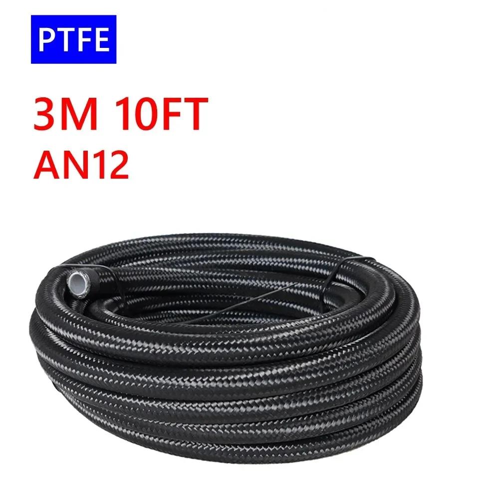 Furtun de curse universal 1M AN4-AN12 Furtun de frână PTFE împletit din oțel inoxidabil Linie de combustibil ulei Răcitor de ulei Furtun auto țeavă TF-1054