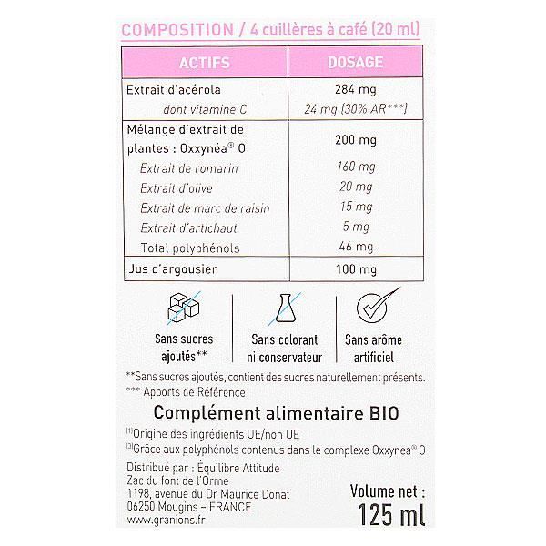 Granions Kid Bio Vitalité 125ml