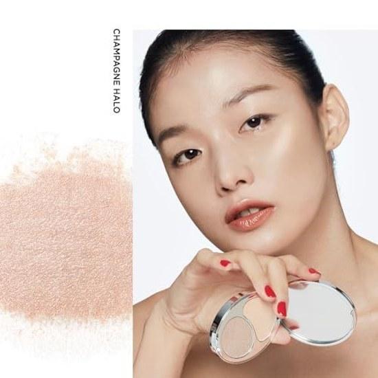 TIRTIR Prism Highlighter Duo 3 Colors Baked 3g Jelly 4g (Champagne Halo)