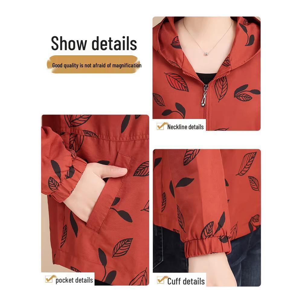 2026 Spring & Autumn Stylish Casual Jacket for Middle-Aged Women