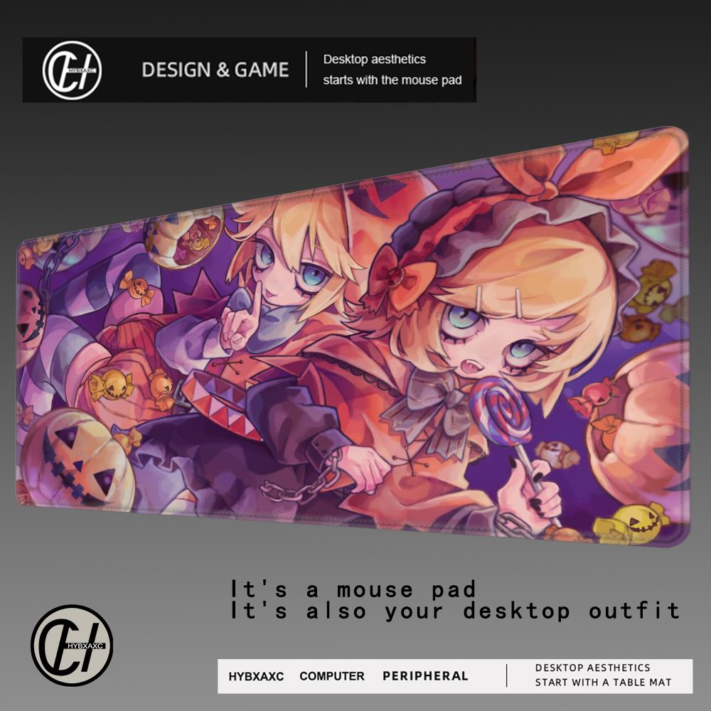 HYBXAXC Mouse Pads Anime Sexy Girls Ultra-Smooth Non-Slip Ideal For 900x400 Gamers Mouse Pad Shock-Absorbing Protect Your Desk