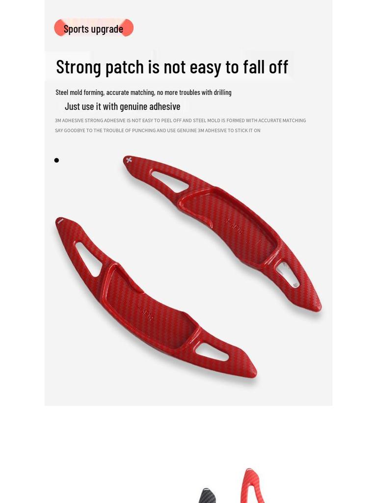 Carbon Fiber Shift Paddles for Subaru Forester, BRZ, Legacy, and WRX Steering Wheel