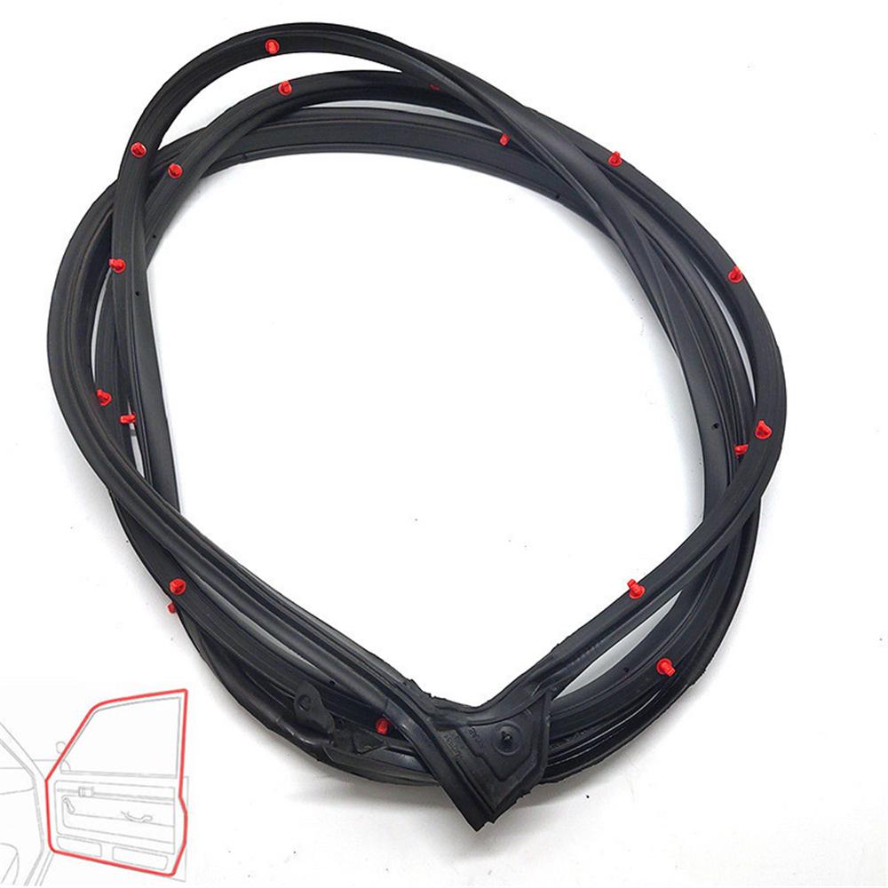 Front Right Door Weatherstrip Seal For 16-21 Honda Civic FC Sedan 72310-TEA-T01