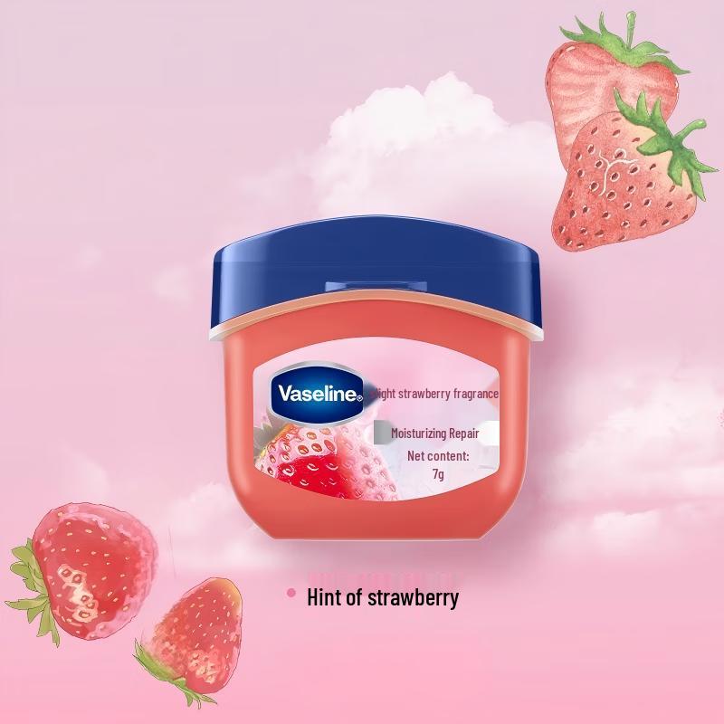 Vaseline Classic Care Moisturizing Lip Balm - Strawberry (3-Pack)