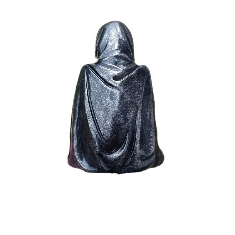 Statue Creeper Tod Ornament Horror Schwarz Raub Nachtwandler Gothic Harzhandwerk Ornament Desktop Dekoration