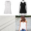 Elegant Women's Cotton Lace Top With Embroidery For Summer Casual Outfits