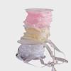 Handcrafted Beaded Yarn Pearl Ribbon for Flower Packaging and Accessories
