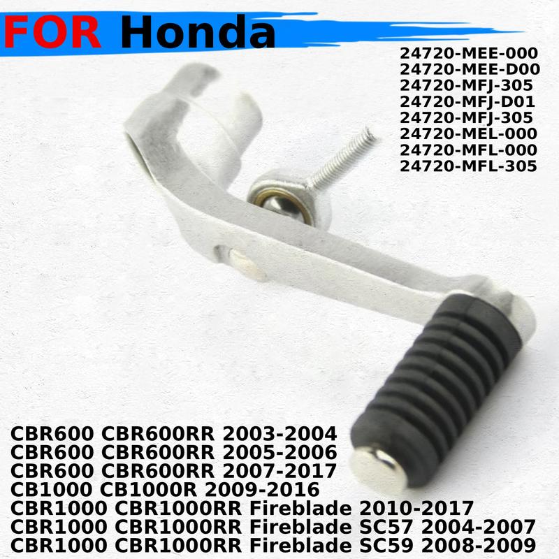 Pedal, gearshift: Gear lever For Honda CB1000 CB1000R 2009-2016 24720-MFJ-D01 24720-MFJ-305 24720-MEL-000 Motorcycle Accessories