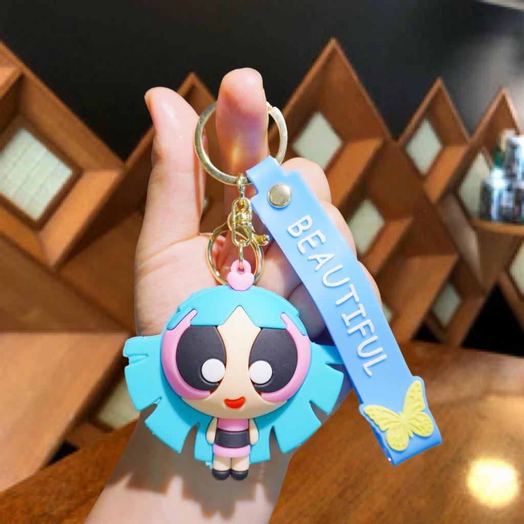 Creative Flying Female Police Keychain Pendant – Car Accessory & Small Gift