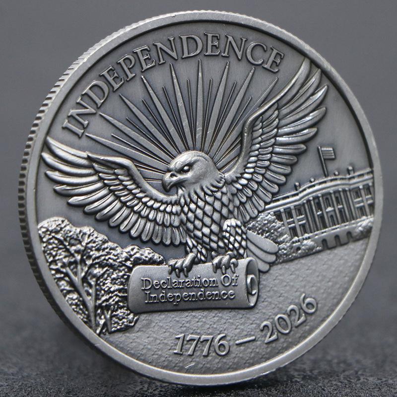 US Anniversary Commemorative Coin, 250 Coins, Independence Year Medal античный серебряного