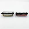 LP Electric Guitar Pickup 6-Screw Adjustable Double-Coil Pickup LP Dual-Coil Pickup, Silver with Black Frame