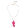 European and American Fresh Design Flowers Niche Sweet High-end Light Luxury Temperament New Summer Girl Cute Necklace