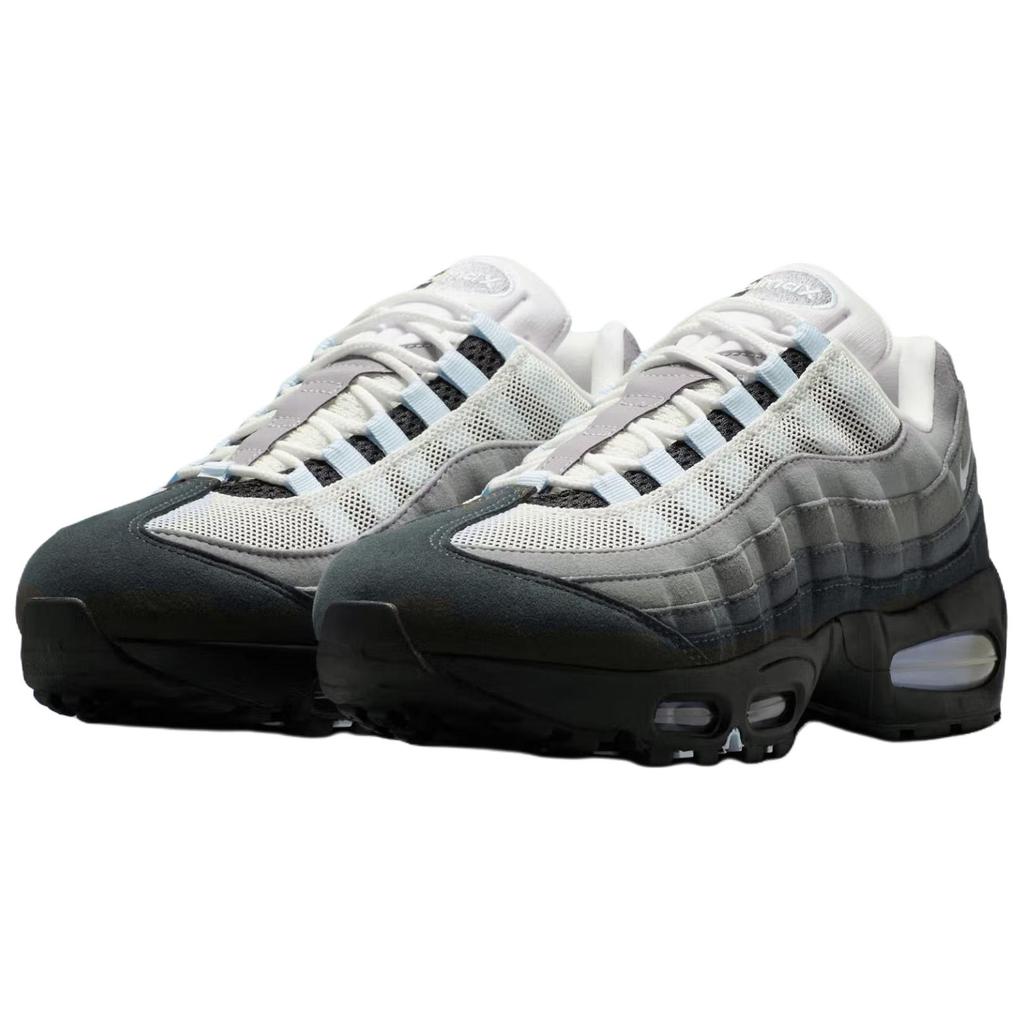 Nike Air Max 95 OG Blue Tint 2025 Zapatillas para Mujer Gris Negro Blanco HJ5996-002