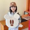 Woolen Boys And Girls Backpack Cute Little Mouse Kindergarten Baby Schoolbag Cartoon Animation Children'S Backpack