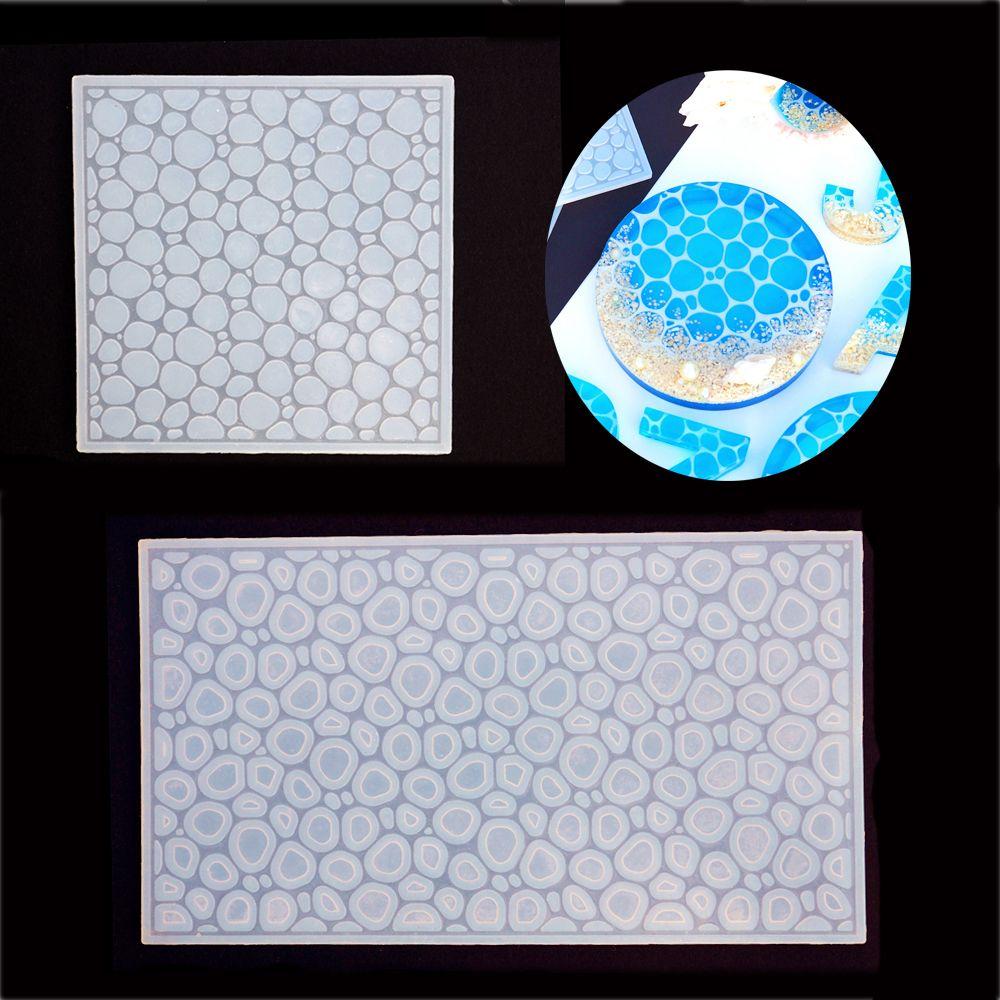 

Форма для кристаллов океана ручной работы, силиконовая форма с рябью воды, УФ-эпоксидная смола, инструменты для изготовления ювелирных изделий, форма из смолы
