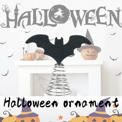 Halloween Treetop Decoration Black Shape Creative Decoration For The Holiday Party Atmosphere Props