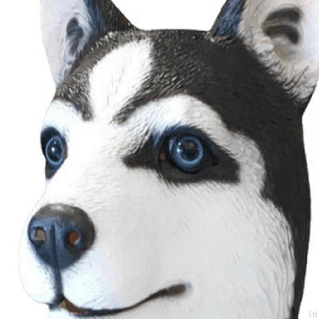 Animal Head Headgear Decoration Funny Dress up Prop Costume Accessory for Show Halloween