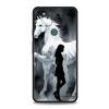 Phone Case Cover for Google Pixel 10 9 8 7 6 7A 6A Pro Shockproof Soft TPU 10 9 Pro XL Shell Animal Galloping Horse Girl Drawing