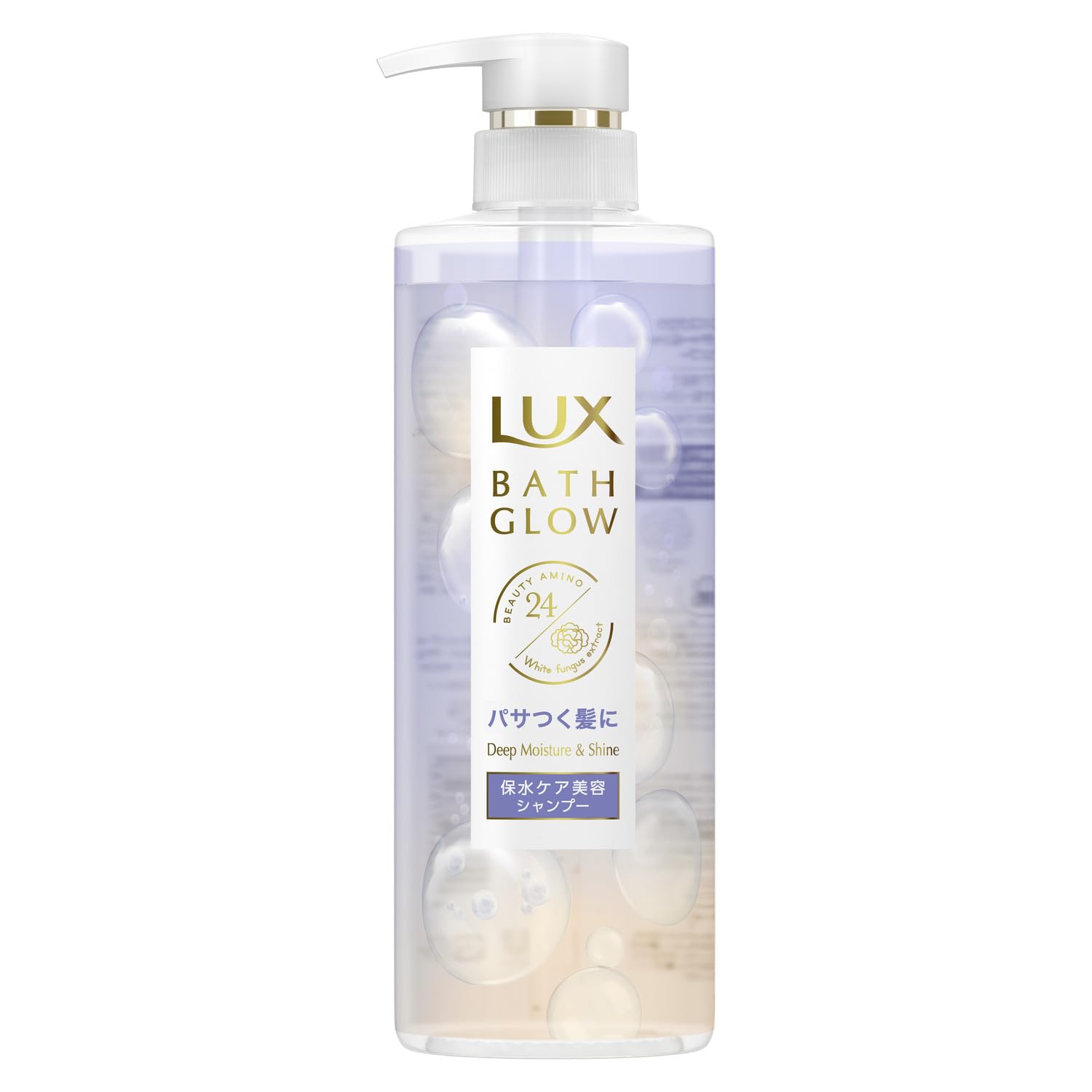 

LUX Bath Glow Shampoo 490g Deep Moisture & Shine Contains Ceramide for Dry Hair