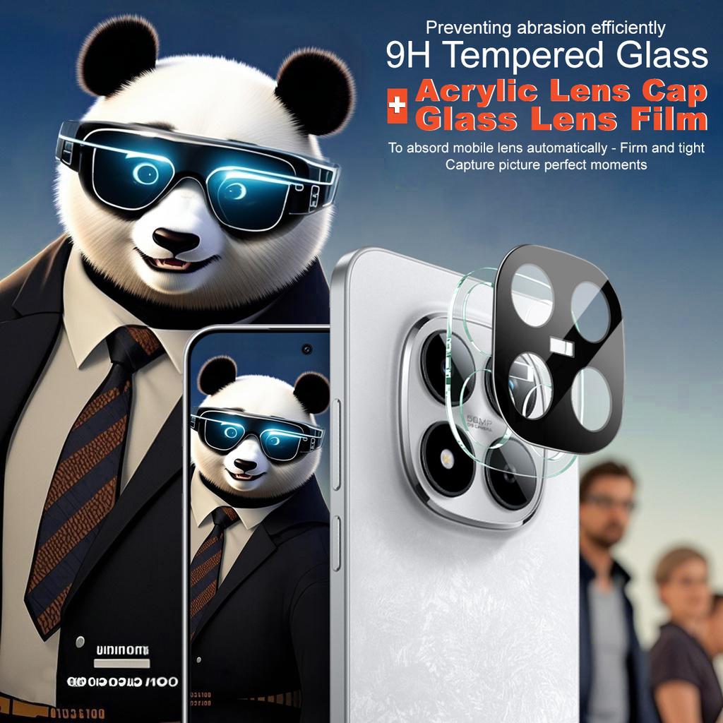 For Redmi Note 15 Pro Plus 5G Glass IMAK High Definition Glass Lens Film Black Version