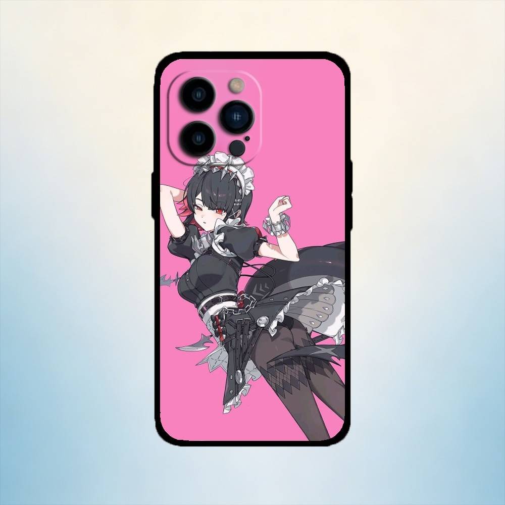 AAA ZZZ Чехол для телефона Ellen Joe Для iPhone 17,16,15,14,13,12,11 Plus,Pro Max,XS,Мягкий Силиконовый Черный Чехол iPhone13