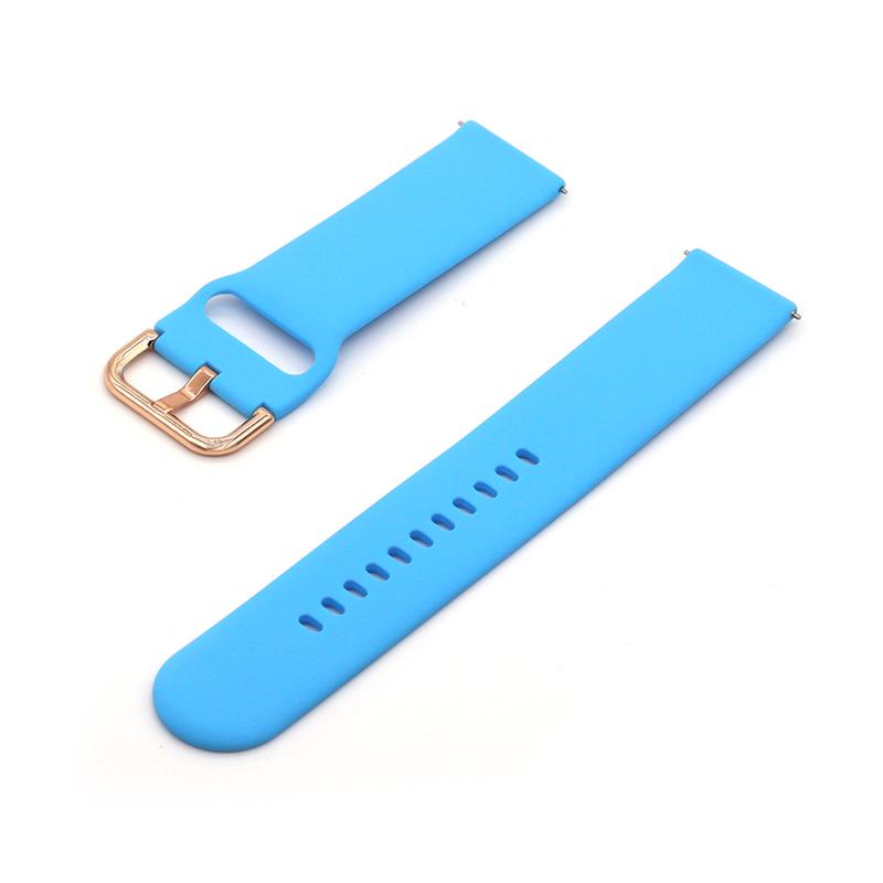 20mm 22mm Silicone Strap for Samsung Galaxy Watch 4/3/Huawei Watch 3/GT2/Amazfit Bip Bracelet Strap for Active 2 42mm 40mm Band