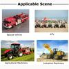 Amber LED Strobe Light for Truck Agriculture Beacon Lamp Flashing Warning Vehicle Emergency Security Alarm 60 LED 12V 24V Yellow
