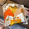 Silk Scarf Women 53x53cm Pure Mulberry Square Shawl Elegant Chinese Style Lightweight Fashion Accessory
