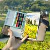 Magnetic Watercolor Paint Box 24 Grid Plastic Pigment Box Compact Travel Painting Tray  Artist