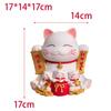 Maneki Neko Cat Piggy Bank Animal Statue Cat Figurine Piggy Bank for Chinese New Year Gift Home Decoration Easter Gifts Kids