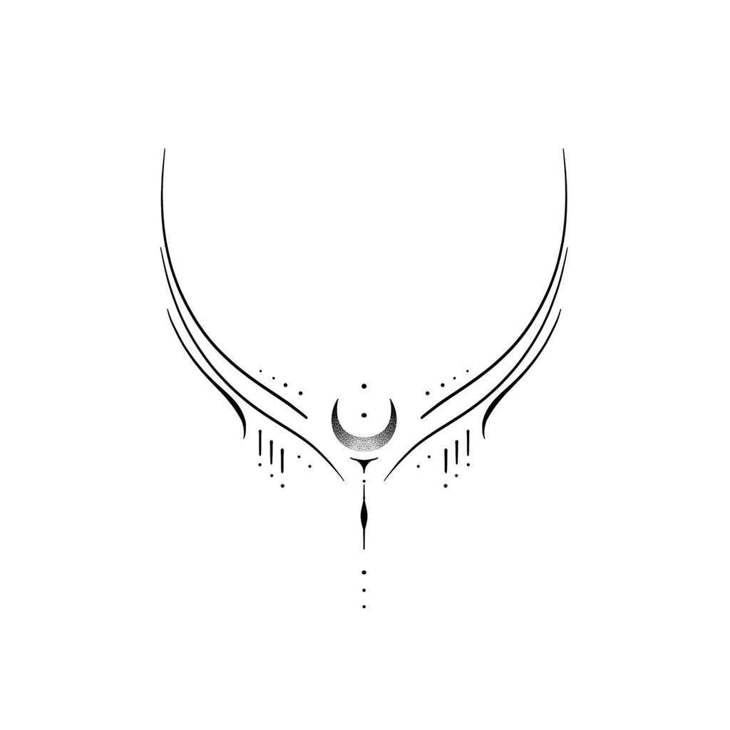 Advanced Sense Thorns Sun Moon Lotus Totem Crown Butterfly Love Flower Arm Waist Tattoo Sticker
