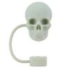 Skull Silicone Straw Covers Cap 1/5PCS 10mm Tumblers Cup Accessories Reusable Dust-Proof Spill-Proof Plug Stopper For Stanley Wa