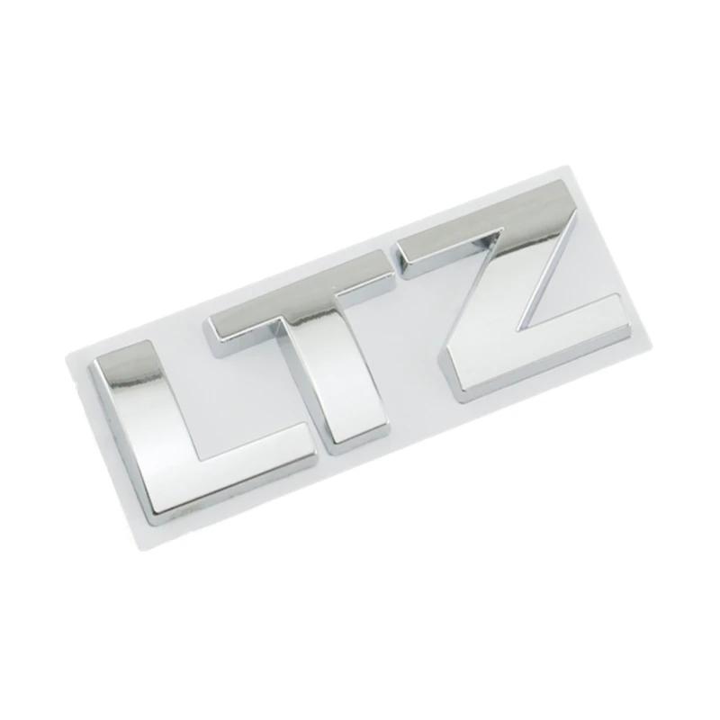 Metal Car Trunk Tail Badge Body Letter Sticker for Chevrolet LTZ Emblem Silverado Cruze Orlando Malibu Exterior Accessories