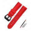 Rubber Watch Band 20mm 22mm 24mm 26mm for Panerai Strap Silicone Bracelet for Omega Mens Women Sport Band Replacement Wrist Band