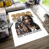2pac Floor Mat Design for Living Rooms Dormitory Foyer Entryway Anti-slip Rug Office Home Decor Perfect Birthday/Christmas Gift Idea