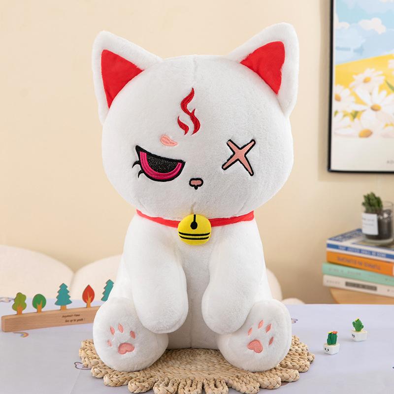 

Смішний вираз кіт плюшева іграшка пірат кіт лялька мяу зірка лялька дівчина заспокійлива подушка для сну подарунок 30cm*0.36kg