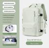 Girls' Extra Large Multifunctional Backpack with Wet/Dry Separation - Nylon, Waterproof, Ideal for Short Trips & School