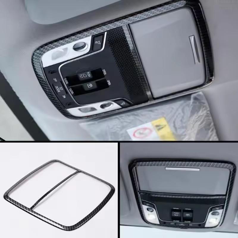 For Honda CRV CR-V C-RV 2017- ABS Carbonfiber Armrest  Window Swtich Cover Gear Shift Panle Air Outlet Steering Wheel Cover