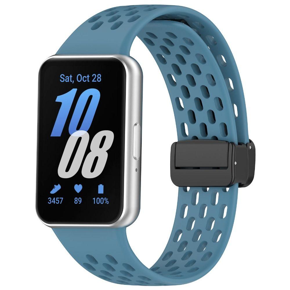 Replacement Bracelet Breathable Watchband New Silicone Watch Strap for Samsung Galaxy Fit3
