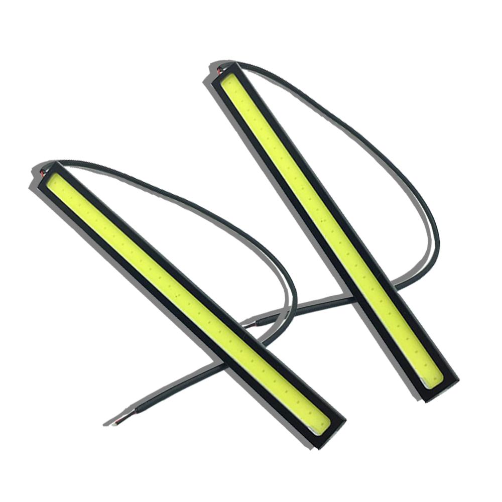 5W Auto Tagfahrlicht Wasserdicht Auto COB Ultrahell DRL LED Panel Lichtleiste Nebelscheinwerfer Biegsamer Zusatzscheinwerfer