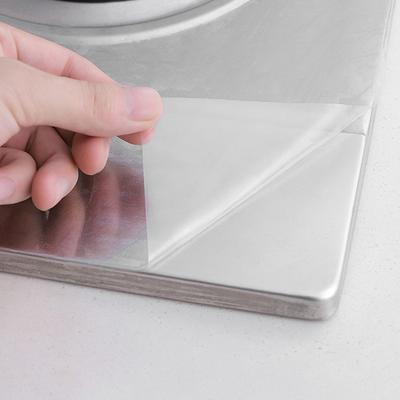 60 cm * 3 m transparenter ölbeständiger Wandaufkleber für die Küche, hitzebeständig, selbstklebend