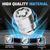 Wheel Lock Lug Nut Set M12 X 1.5 Anti Theft Fit Honda Accord Civic CRV Odyssey Acura Hyundai Accent Kia Lexus Mazda Toyota 4Runner Camry FJ Cruiser
