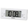 Seiko Clock Alarm Table Digital Radio White SQ321W