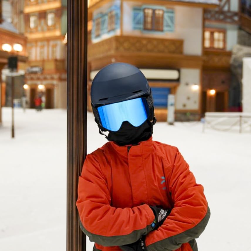 VCOROS Ski and Snowboard Goggles with Dual-Layer Magnetic Lenses, Windproof, Snowproof, and Fog-Resistant, OTG, Wide Field of View, Detachable Lenses,