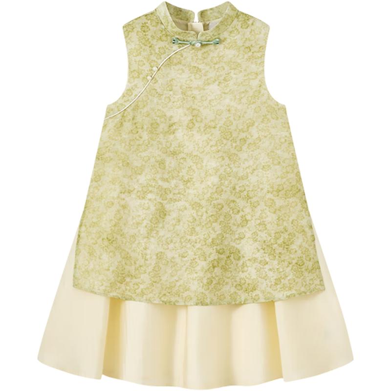 YEEHOO Girls New Chinese Style Summer Dress 150